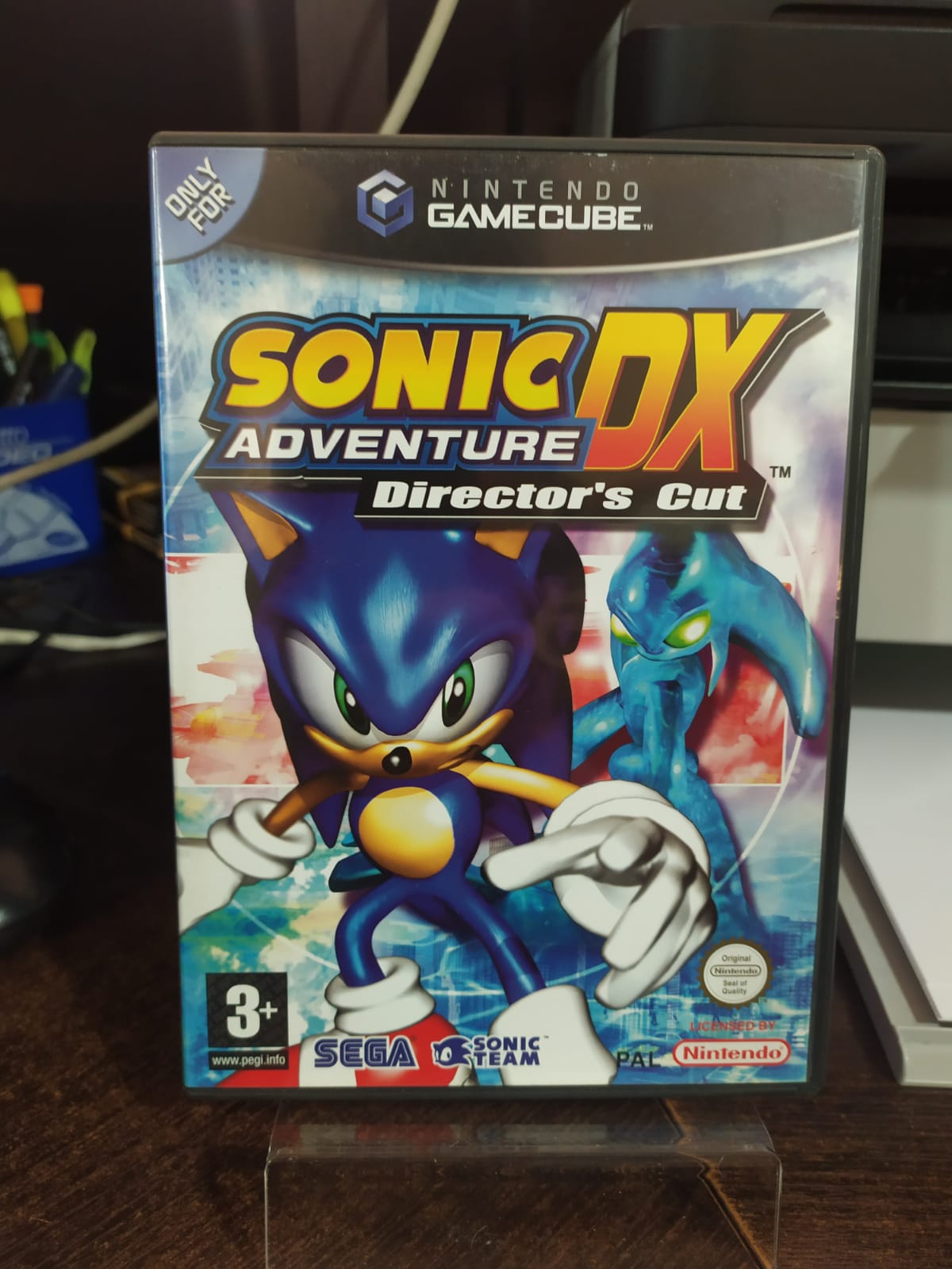 VIDEOGAME-USATO-SONIC-DX-ADVENTURE-DIRECTOR'S-CUT-NINTENDO-GAMECUBE-PAL